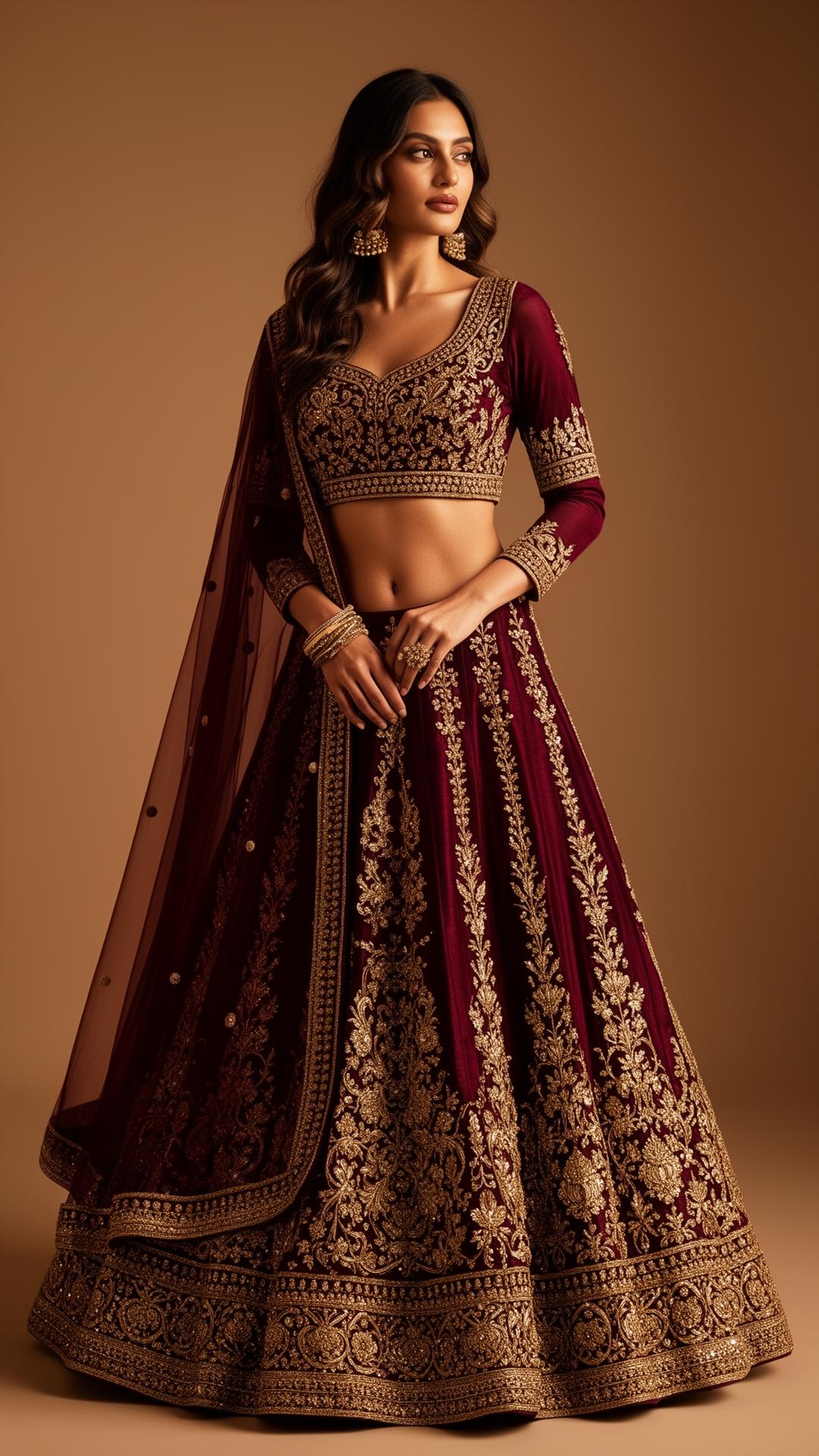Bibi Nanaki Boutique signature bridal lehenga